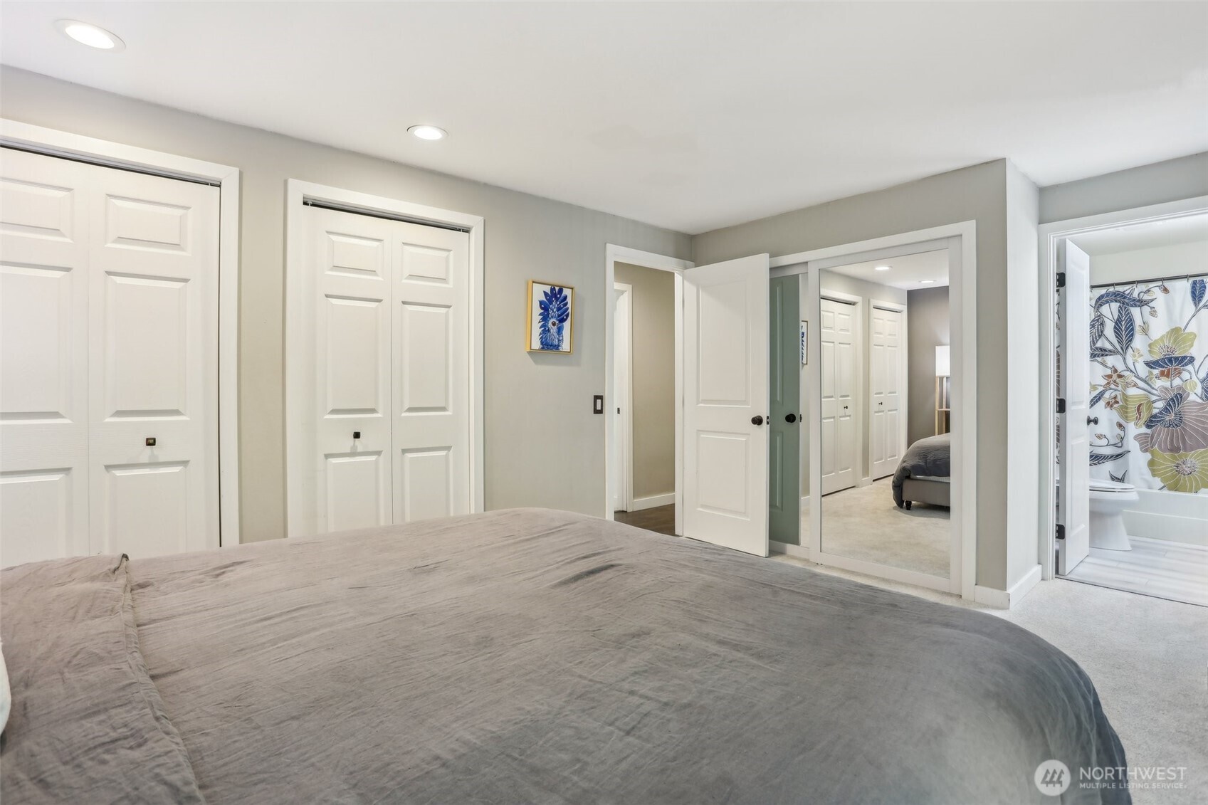 2711 164th Place Southeast Bothell, WA 98012 - Photo 12 of 26 a view of a livingroom with wooden floor and cabinet