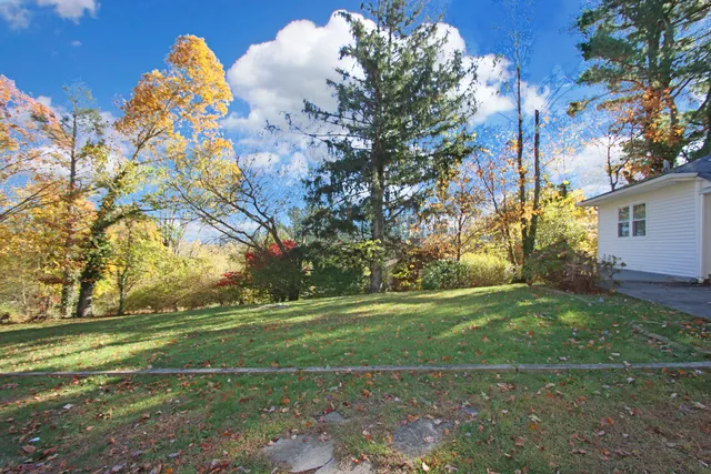 a view of a volley ball court