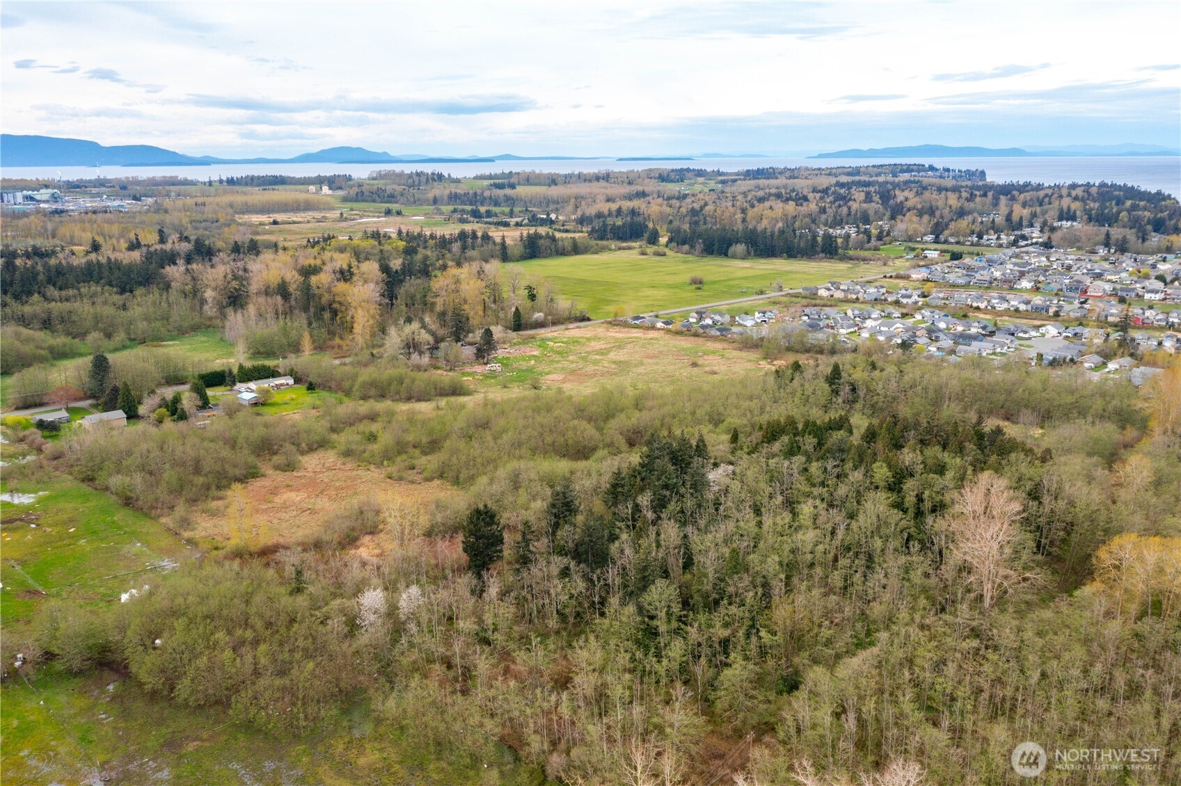 4656 Bay Road Blaine, WA 98230 - Photo 29 of 31 a view of a city with an ocean view