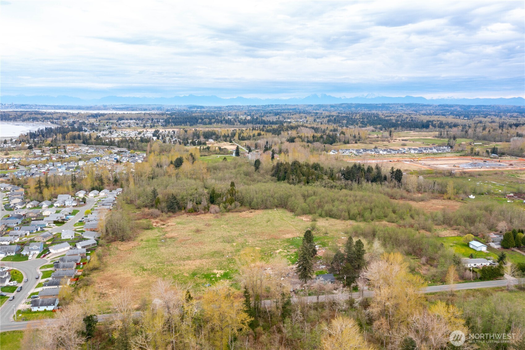 4656 Bay Road Blaine, WA 98230 - Photo 31 of 31 an aerial view of residential building and ocean