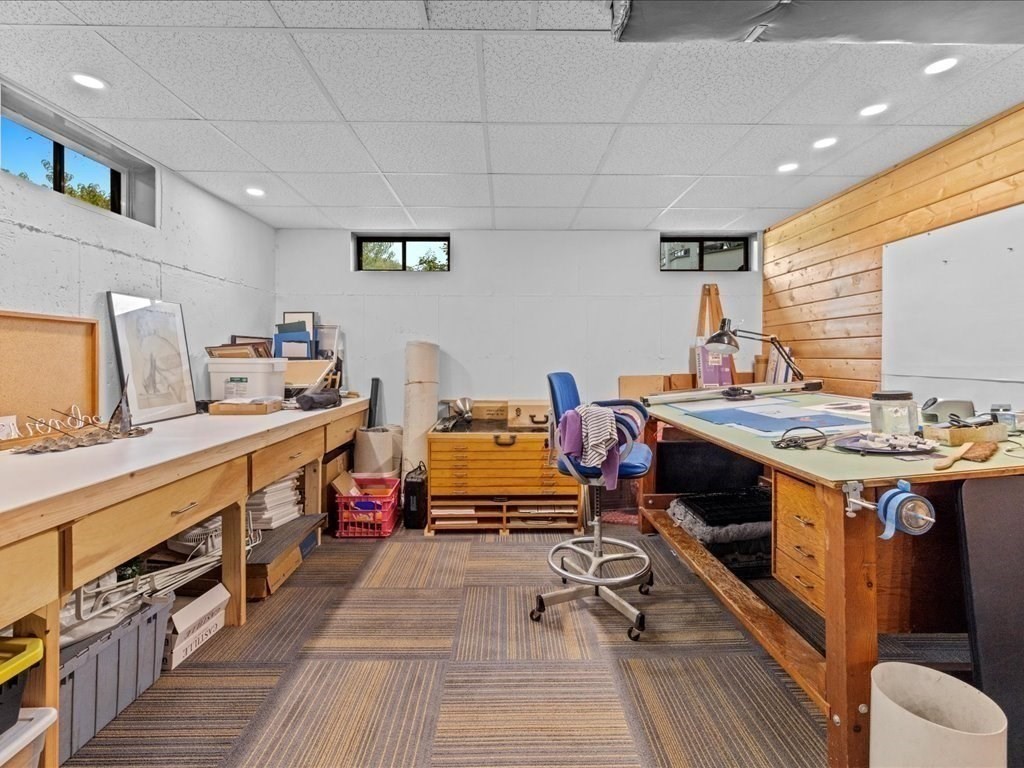 6 Wood Street Upton, MA 01568 - Photo 25 of 40 a utility room with stainless steel appliances granite countertop a stove and a wooden floors