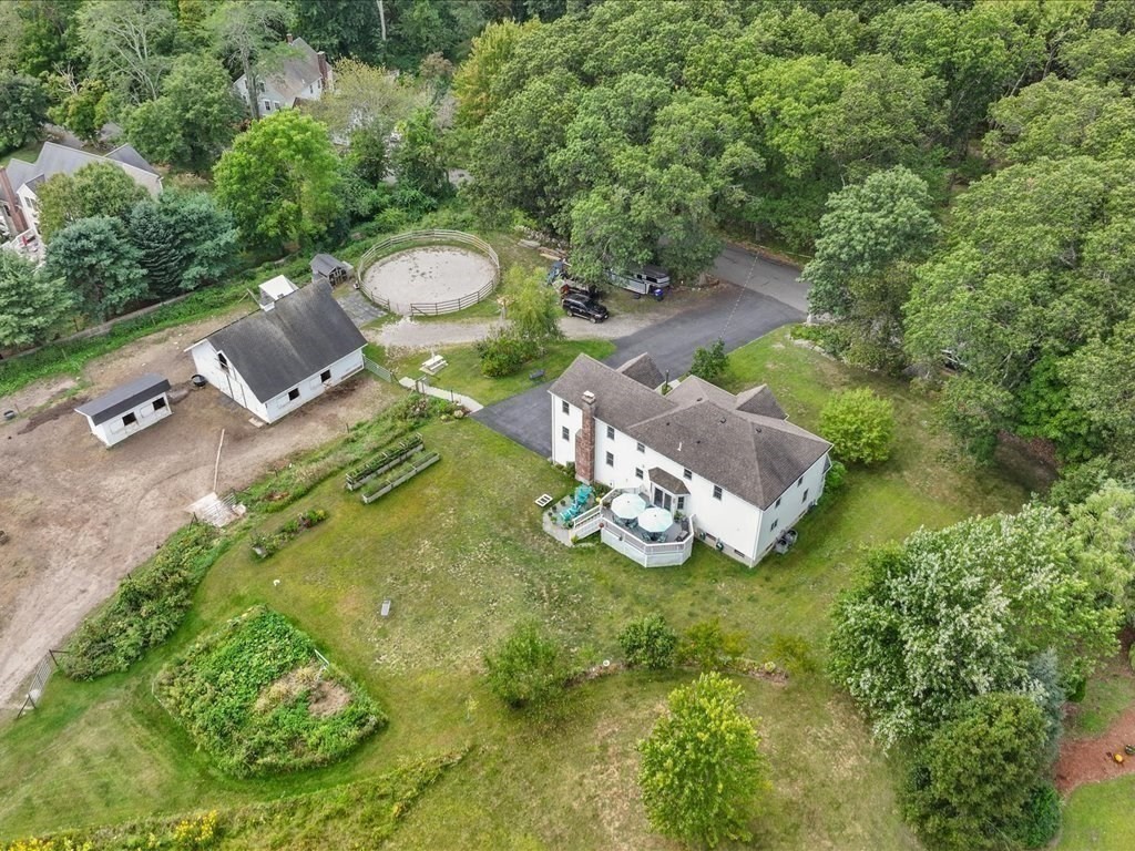 6 Wood Street Upton, MA 01568 - Photo 36 of 40 a view of a table an outdoor seating