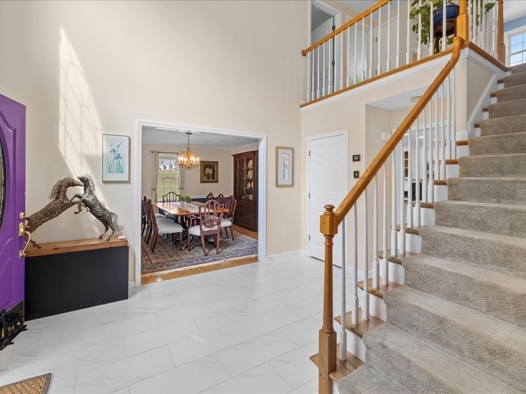 6 Wood Street Upton, MA 01568 - Photo 6 of 40 a view of entryway and livingroom