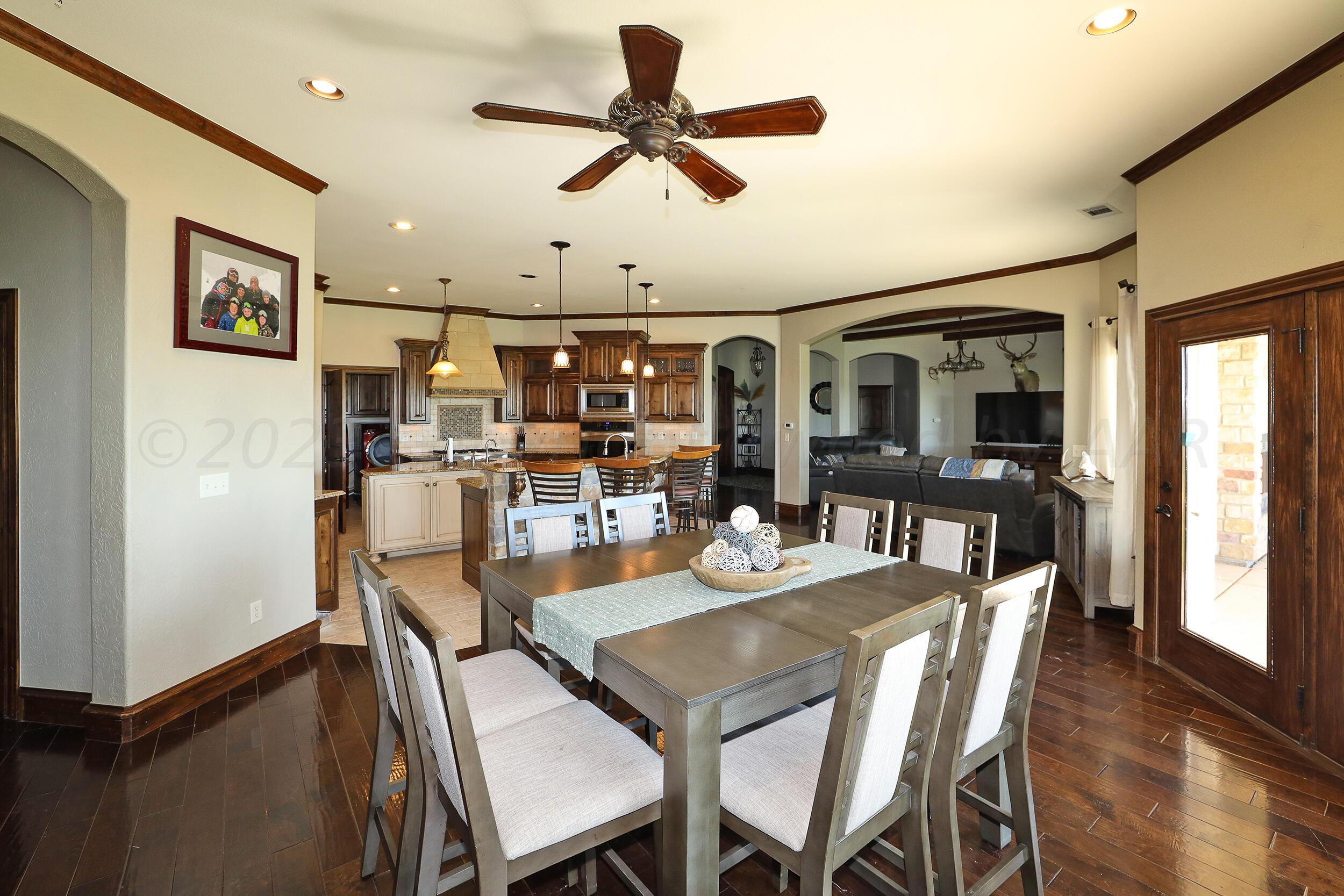 Dining facing Kitchen & Living