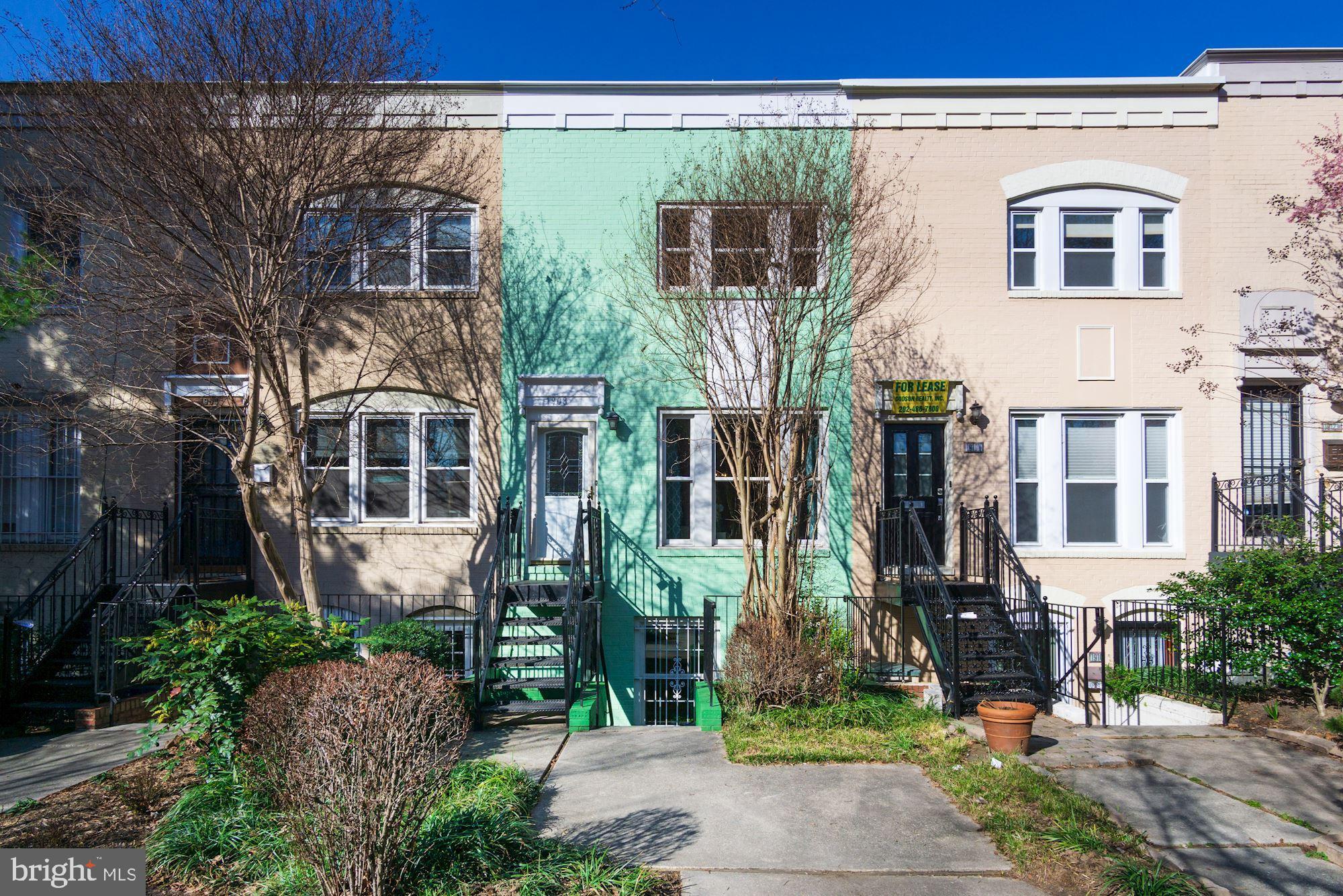 Front exterior with space for patio