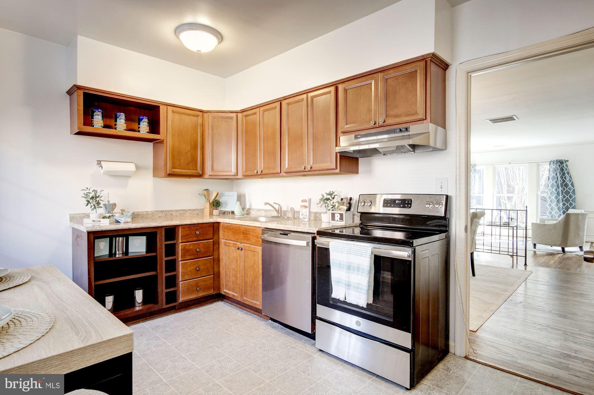 1906 17th Street Northwest Washington, DC 20009 - Photo 15 of 42 Kitchen with new appliances