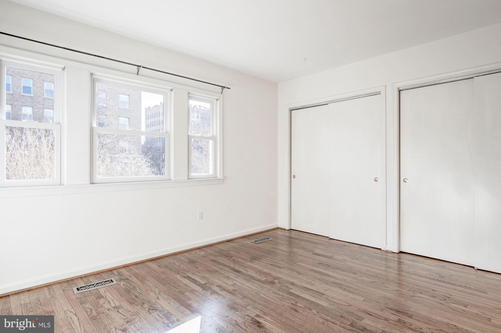 1906 17th Street Northwest Washington, DC 20009 - Photo 26 of 42 Upper level bedroom #2 with tons of closet space