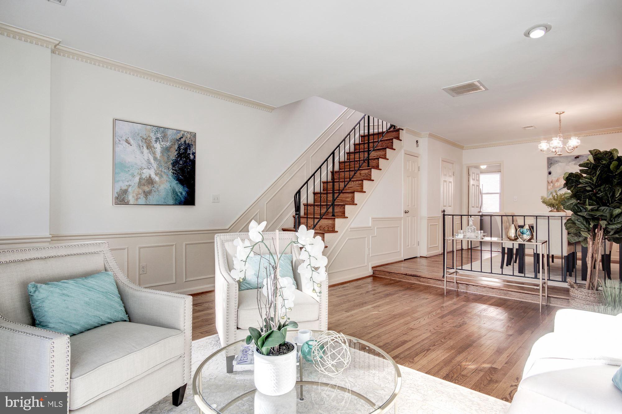 1906 17th Street Northwest Washington, DC 20009 - Photo 6 of 42 Bright & sunny living room