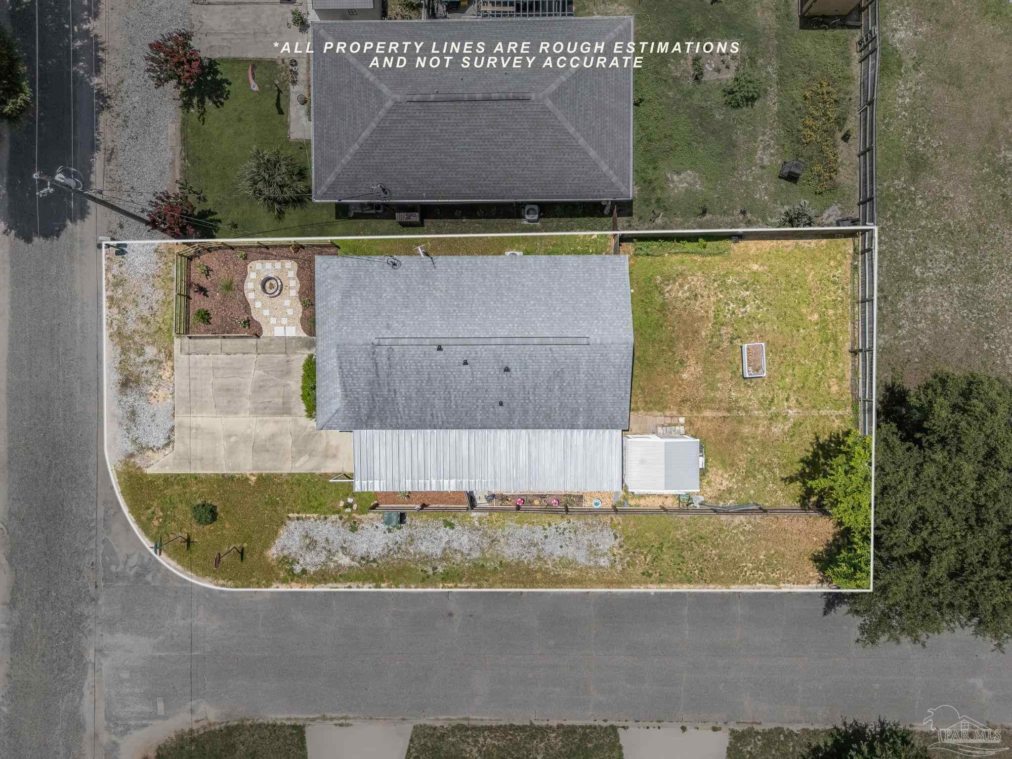 5301 Viking Road Pensacola, FL 32507 - Photo 15 of 35 an aerial view of a house