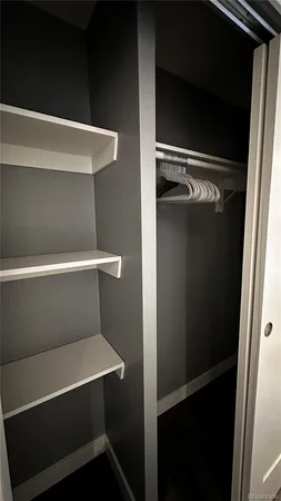 a view of walk in closet