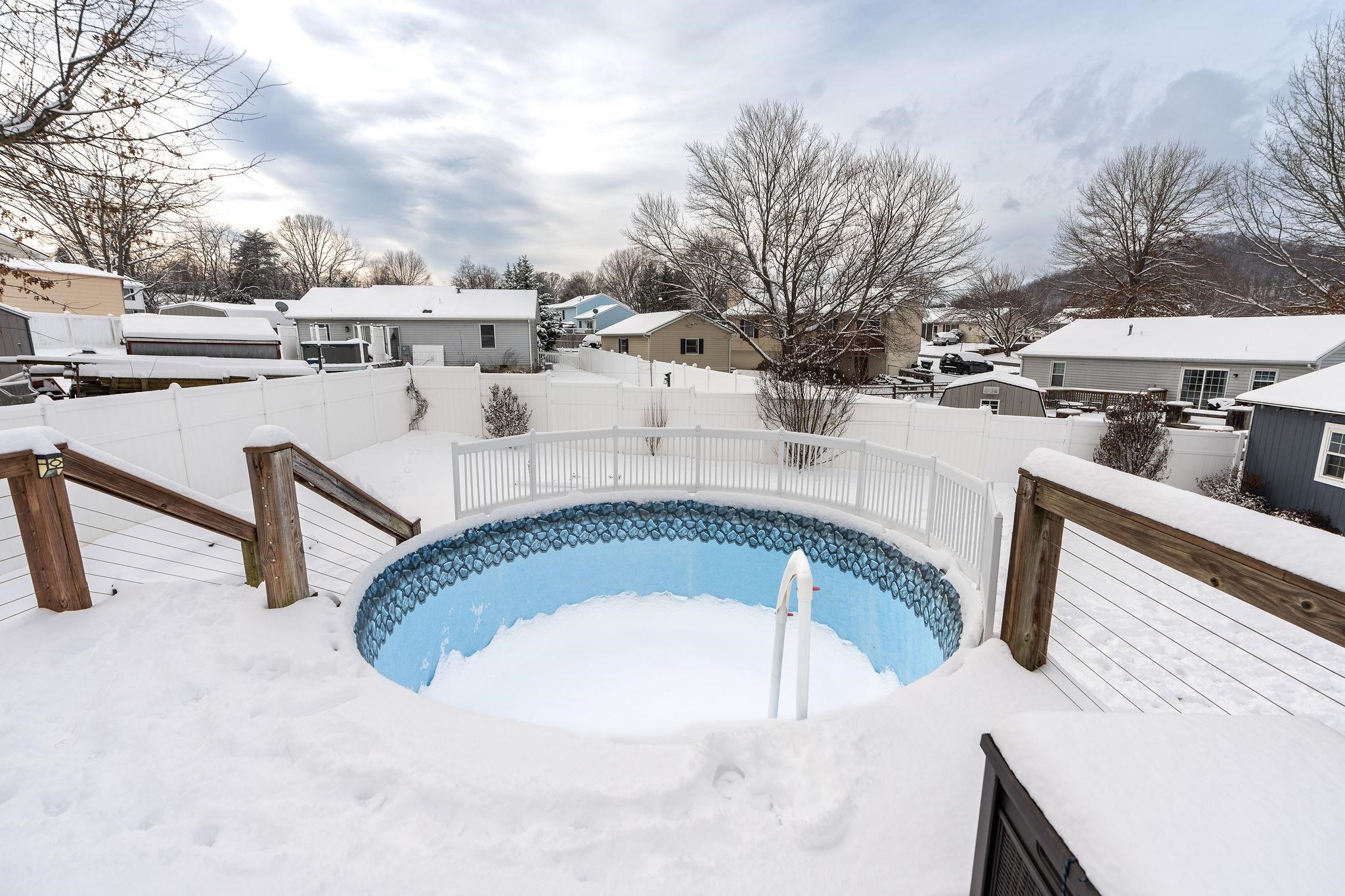 99 Harvest Road Waynesboro, VA 22980 - Photo 32 of 36 a view of a swimming pool with a patio