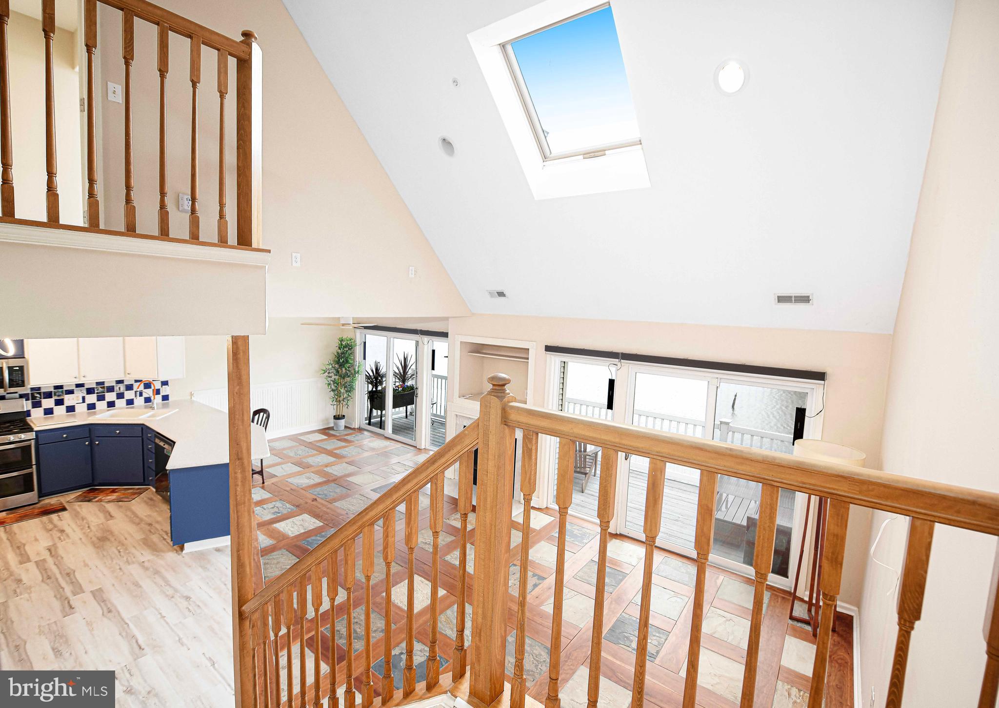 203 Pointe Way, Unit 53 Havre de Grace, MD 21078 - Photo 17 of 29 a view of a hallway with furniture and staircase