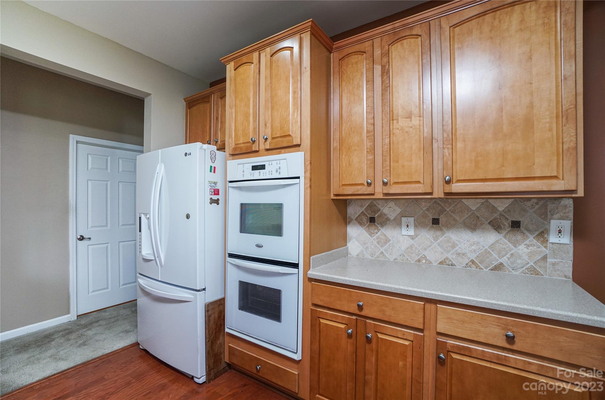 662 Amethyst Circle Fort Mill, SC 29708 - Photo 21 of 34 a kitchen with stainless steel appliances a refrigerator and cabinets