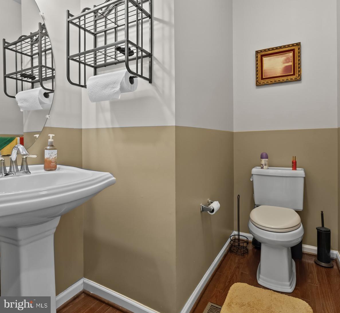 1307 North Sewards Court Aberdeen, MD 21001 - Photo 21 of 65 a bathroom with a sink and toilet