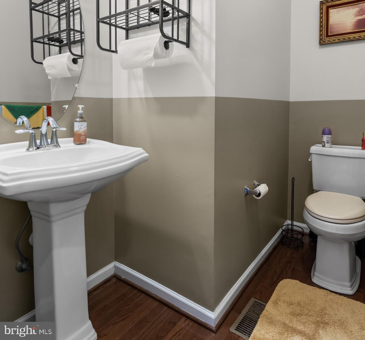 1307 North Sewards Court Aberdeen, MD 21001 - Photo 25 of 65 a bathroom with a sink and a toilet
