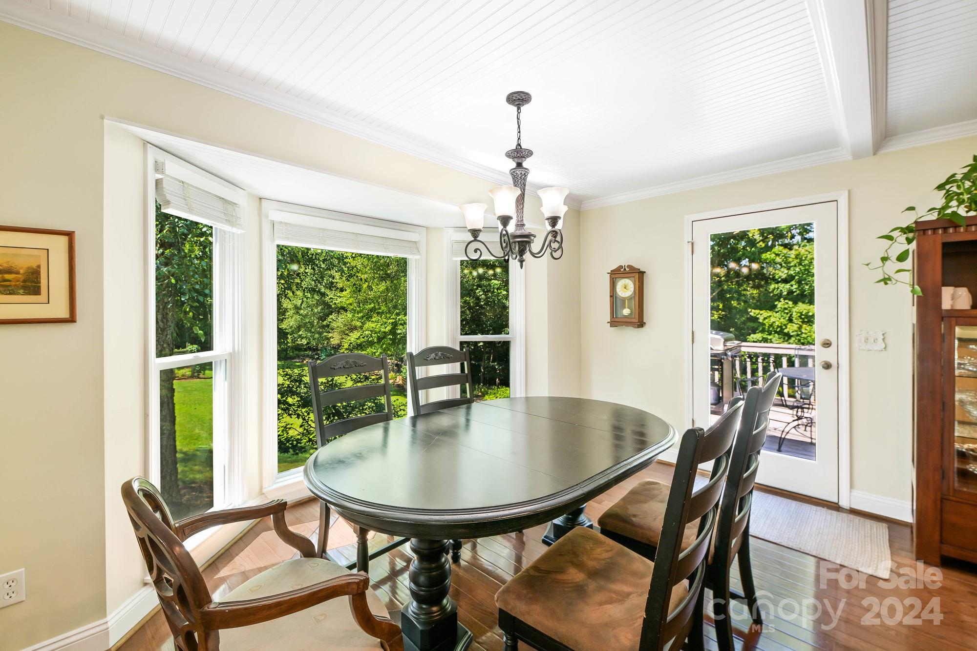 1135 Arabian Farm Road Clover, SC 29710 - Photo 11 of 48 a view of a dining room with furniture window and outside view