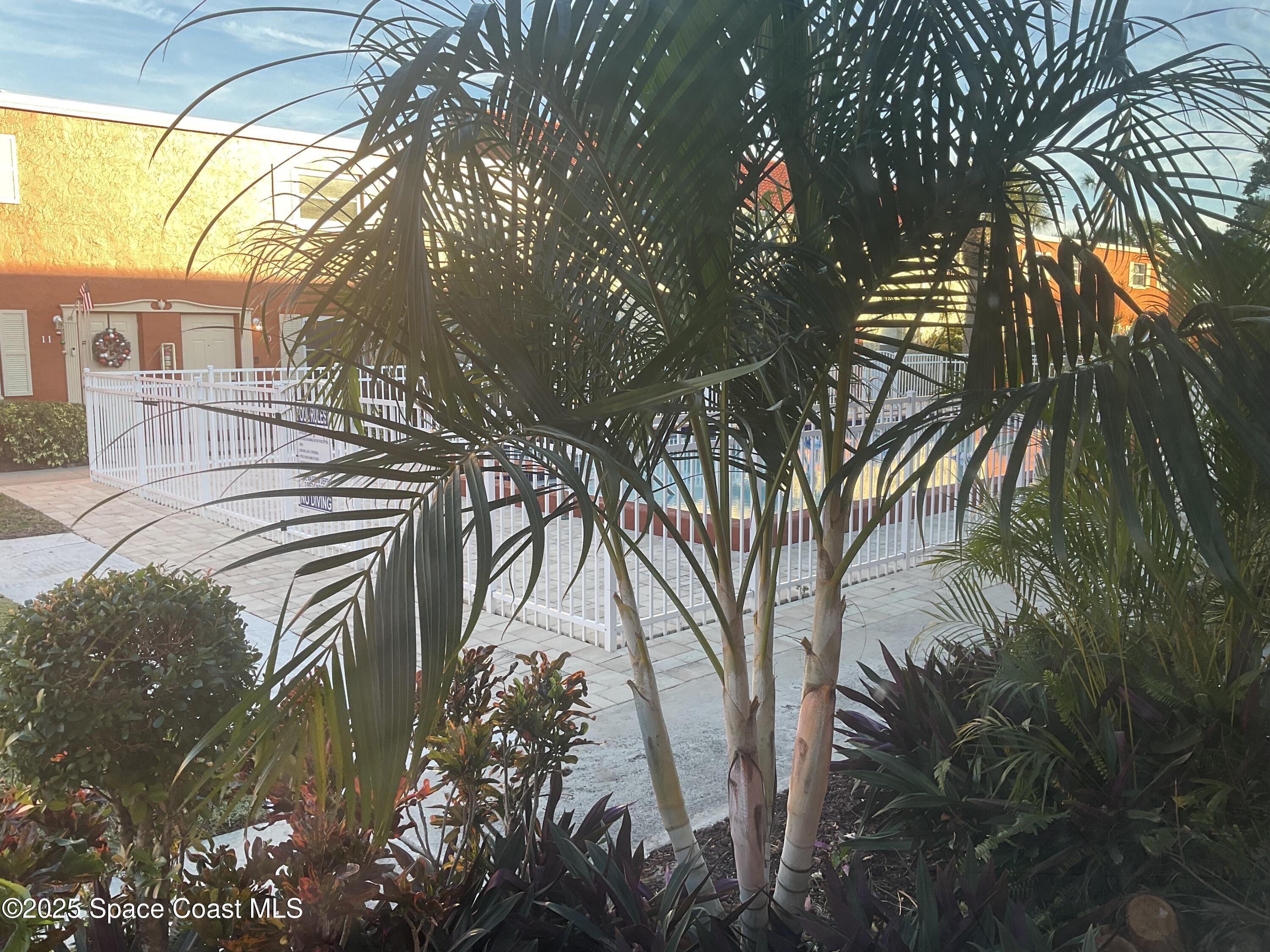 50 Needle Boulevard, Unit 29 Merritt Island, FL 32953 - Photo 9 of 11 a view of a backyard of the house