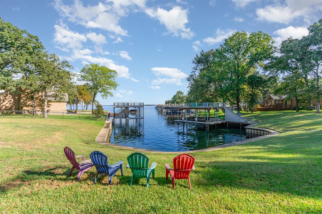 355 Beachside Drive Trinidad, TX 75163 - Photo 1 of 39 a view of a swimming pool with a patio