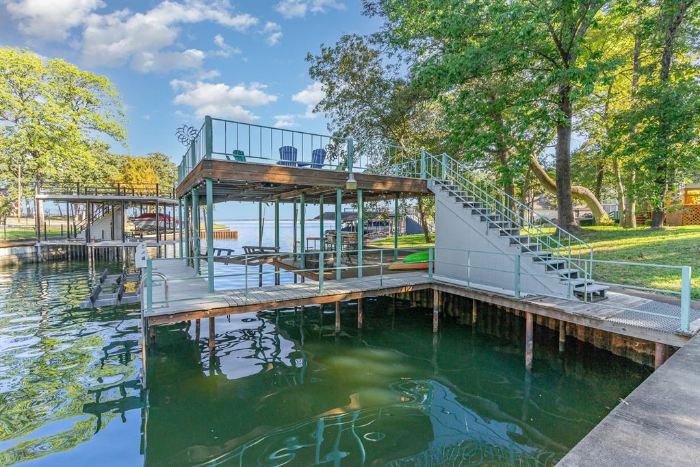 355 Beachside Drive Trinidad, TX 75163 - Photo 37 of 39 a swimming pool view with a lake view