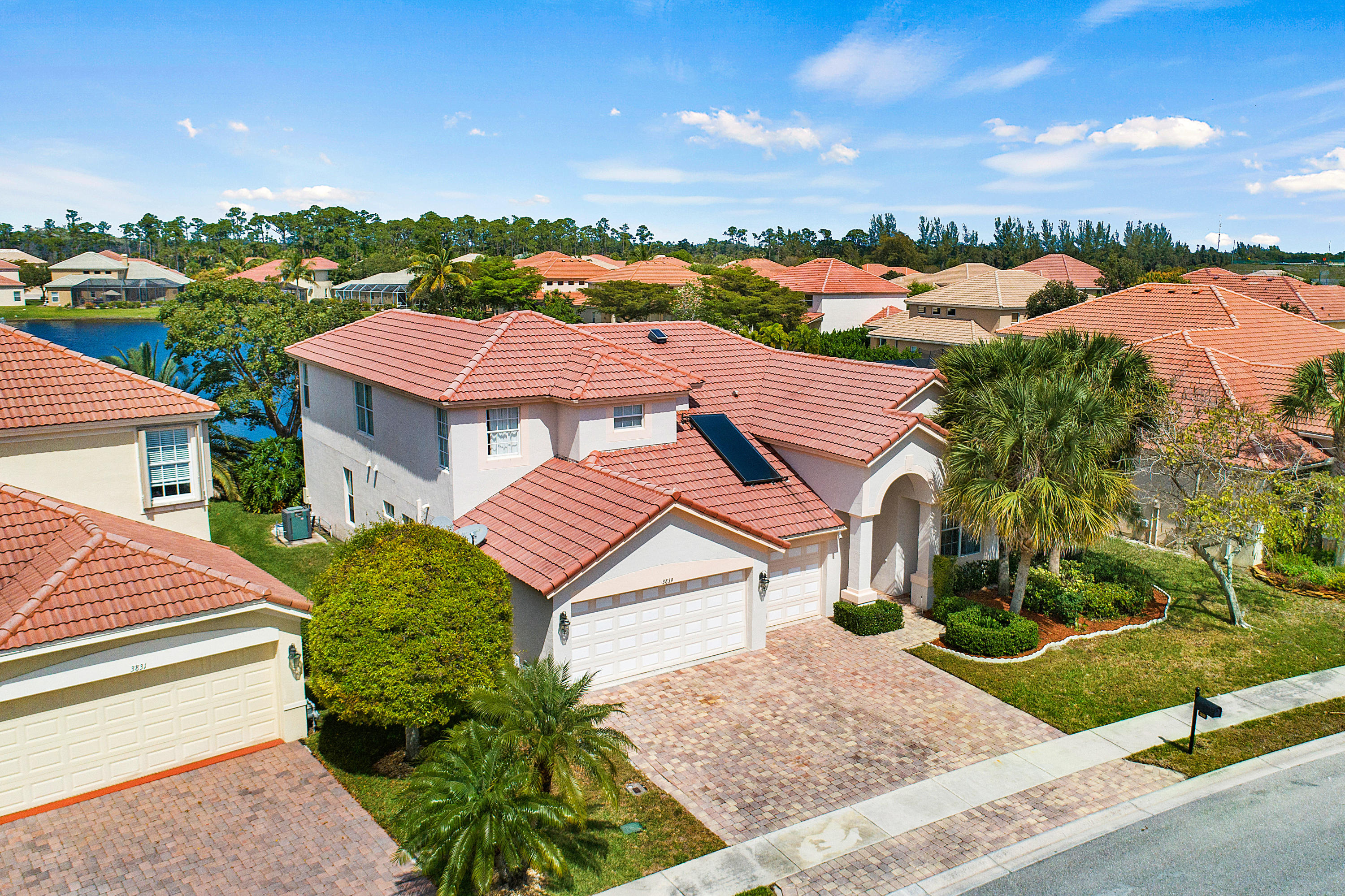 3839 Victoria Road West Palm Beach, FL 33411 - Photo 22 of 29 Aerial Front of Home