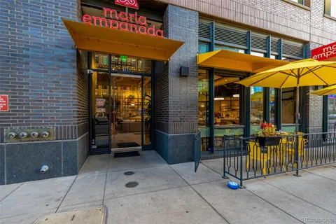 a car parked in front of a building