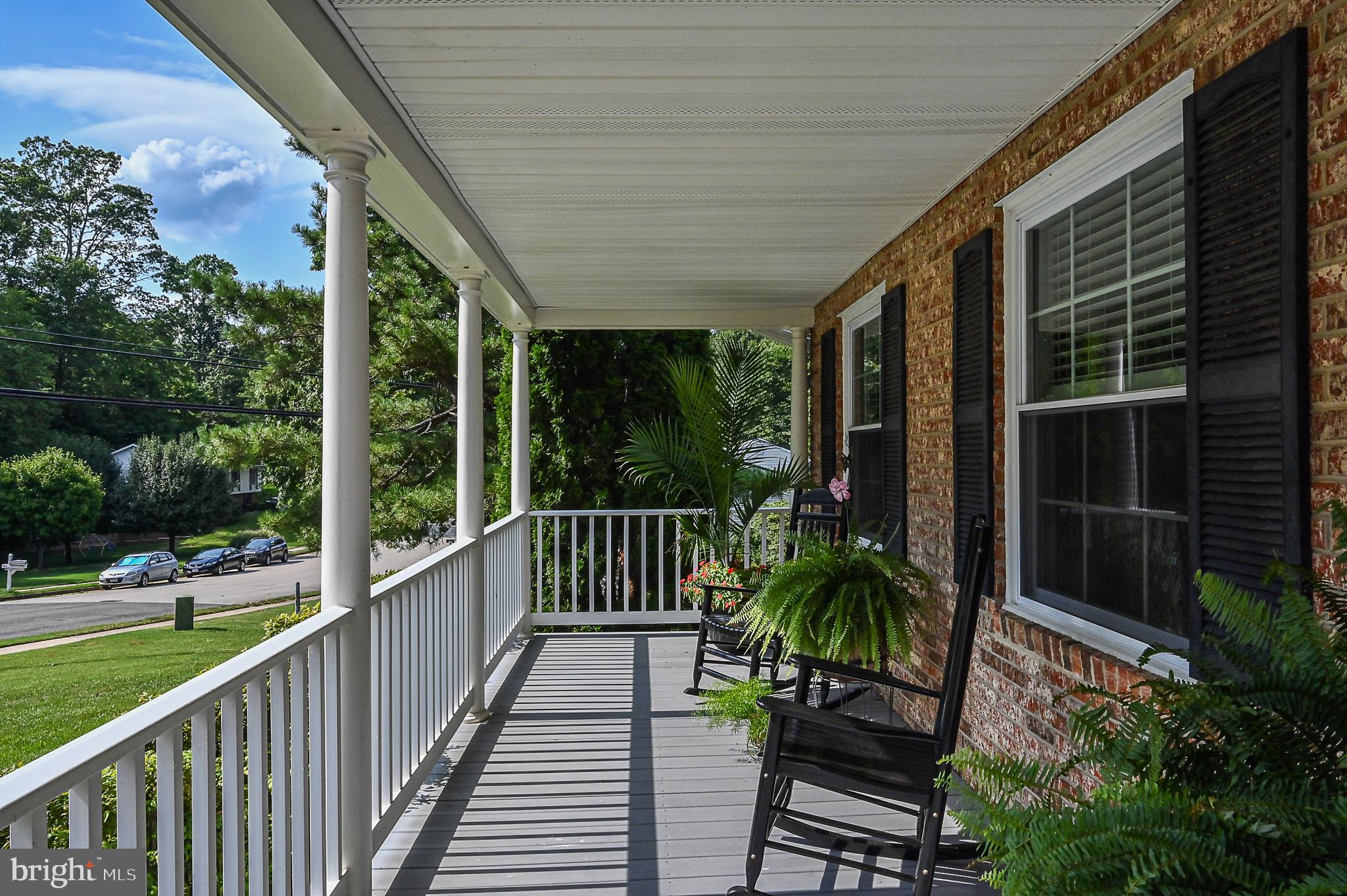 7721 Middle Valley Drive Springfield, VA 22153 - Photo 3 of 33 Relax on the front porch