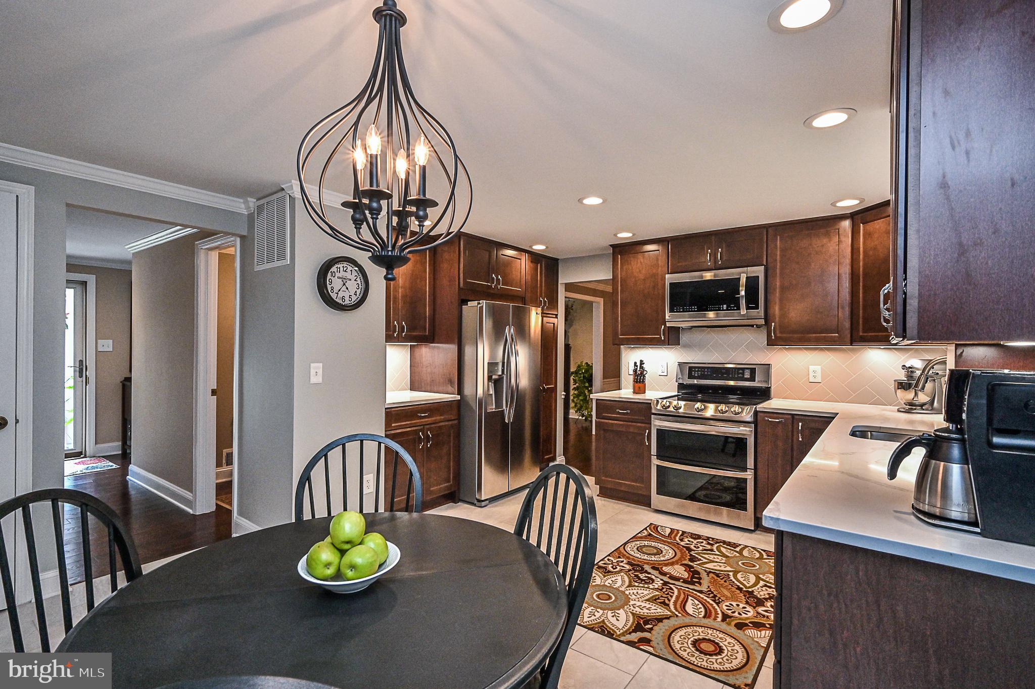 7721 Middle Valley Drive Springfield, VA 22153 - Photo 4 of 33 Stunning remodeled kitchen!
