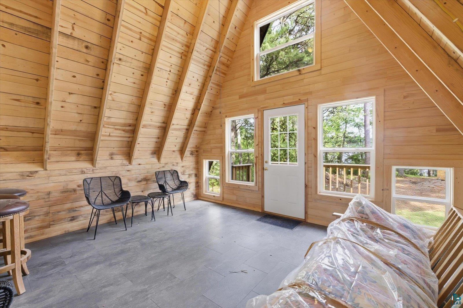 5298 Long Island Tower, MN 55790 - Photo 6 of 31 Vaulted wood-paneled ceilings create an airy atmosphere