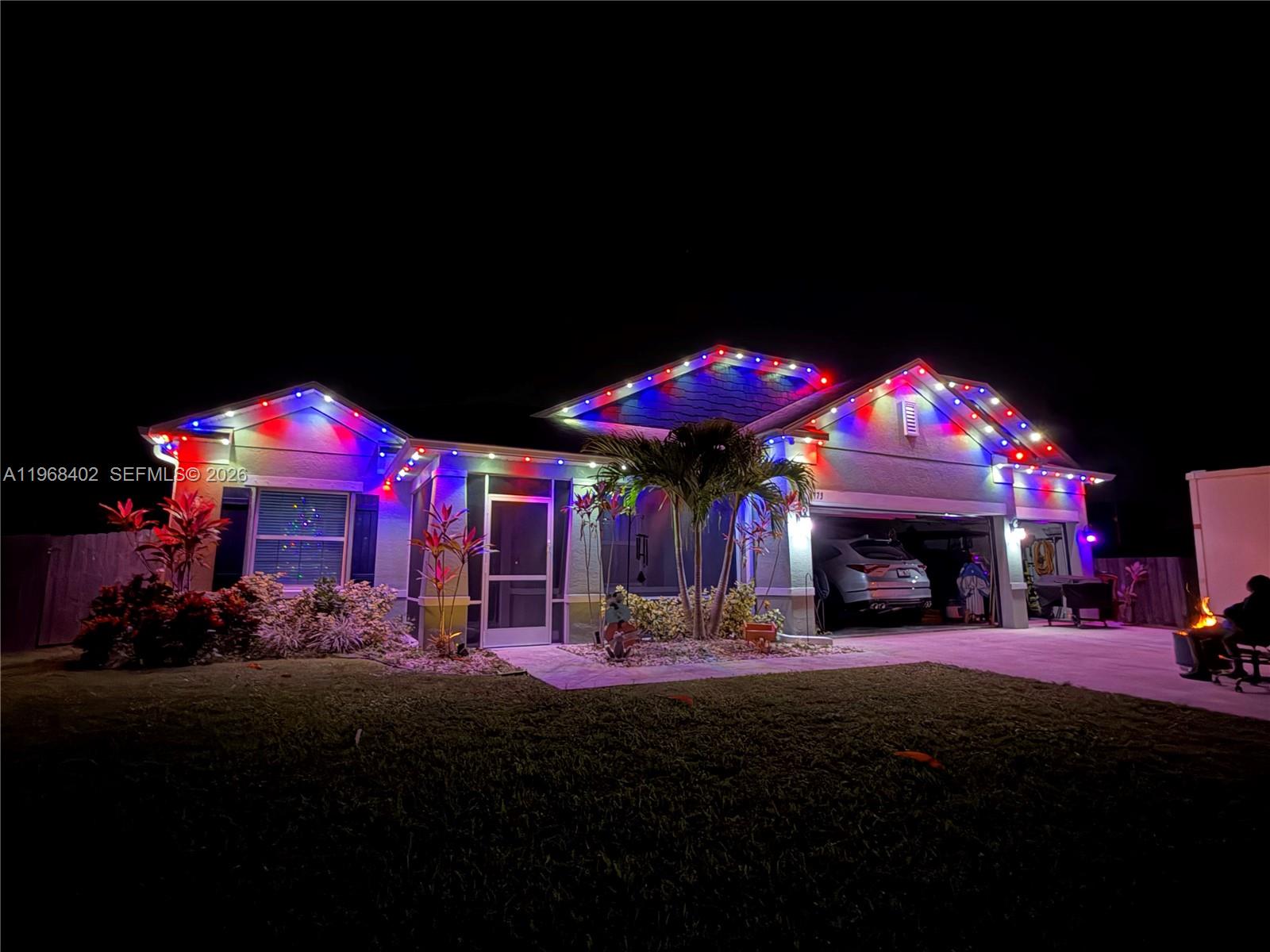 1773 Southwest Palermo Road Port St. Lucie, FL 34987 - Photo 41 of 50 Govee Permanent Light system with a mobile app for color change ease!