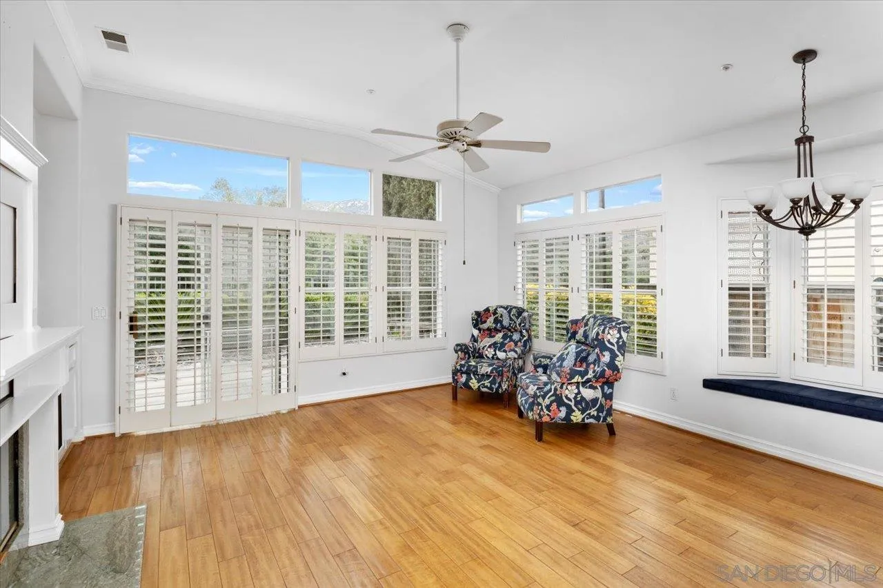 2314 Fallbrook Place Escondido, CA 92027 - Photo 17 of 30 a view of a livingroom with furniture window and wooden floor