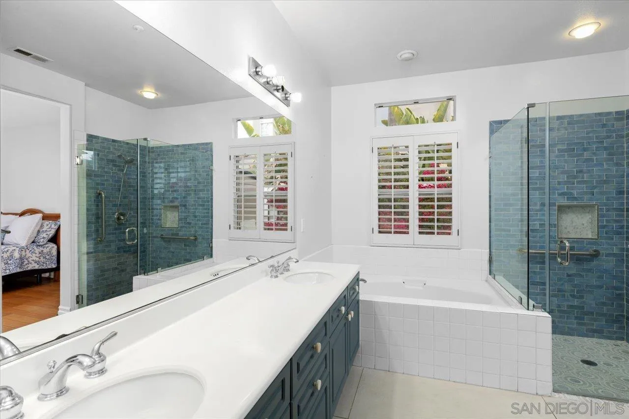 2314 Fallbrook Place Escondido, CA 92027 - Photo 22 of 30 a bathroom with a tub sink and shower