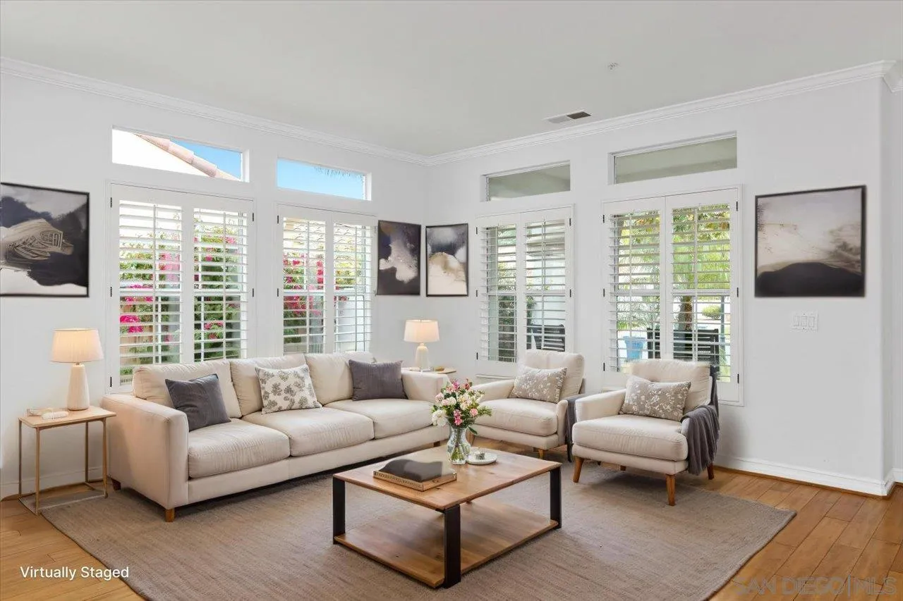 2314 Fallbrook Place Escondido, CA 92027 - Photo 6 of 30 a living room with furniture and a flat screen tv