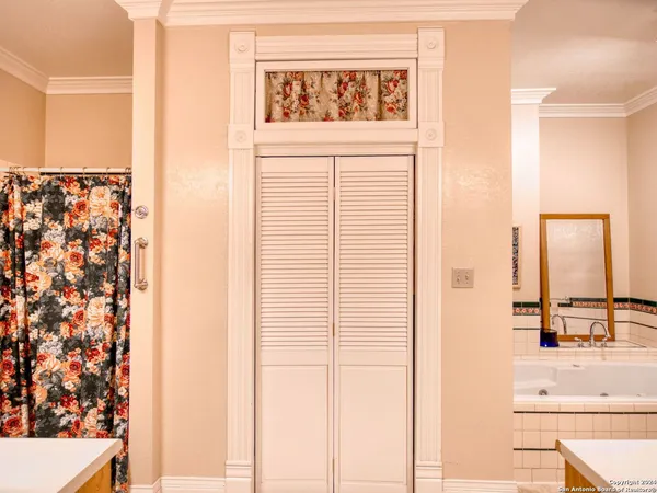 a view of front door