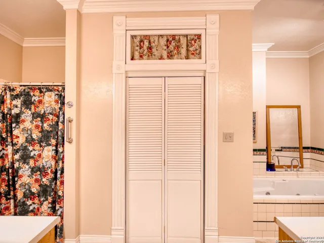 a view of front door