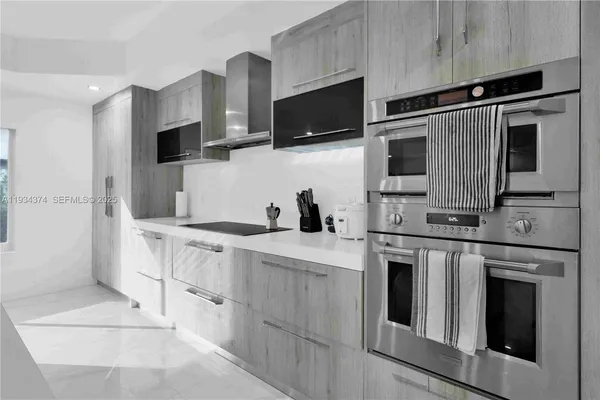 a view of a house with sitting area and furniture