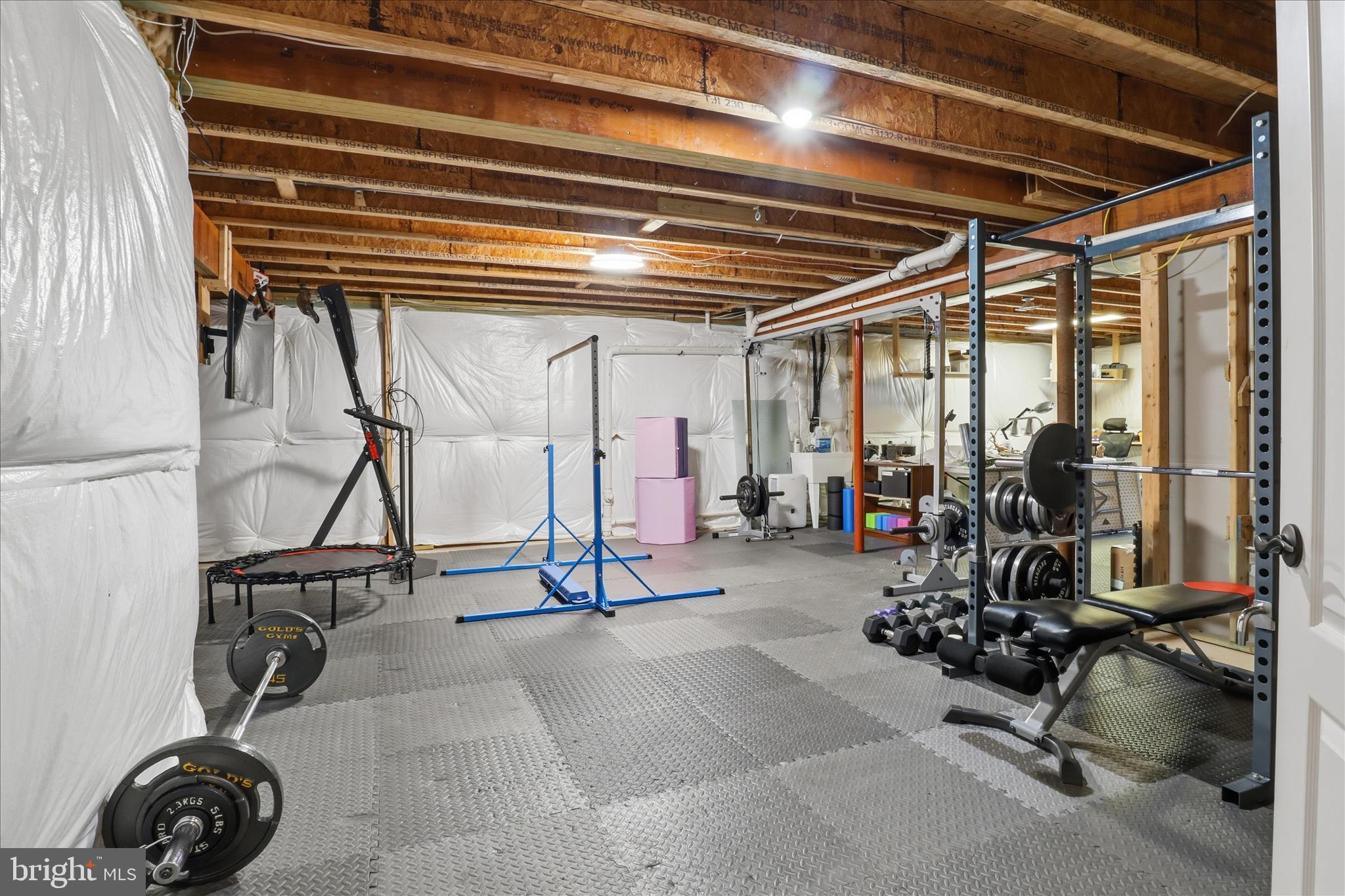 7501 Clifton Road Clifton, VA 20124 - Photo 52 of 93 a view of a room with gym equipment