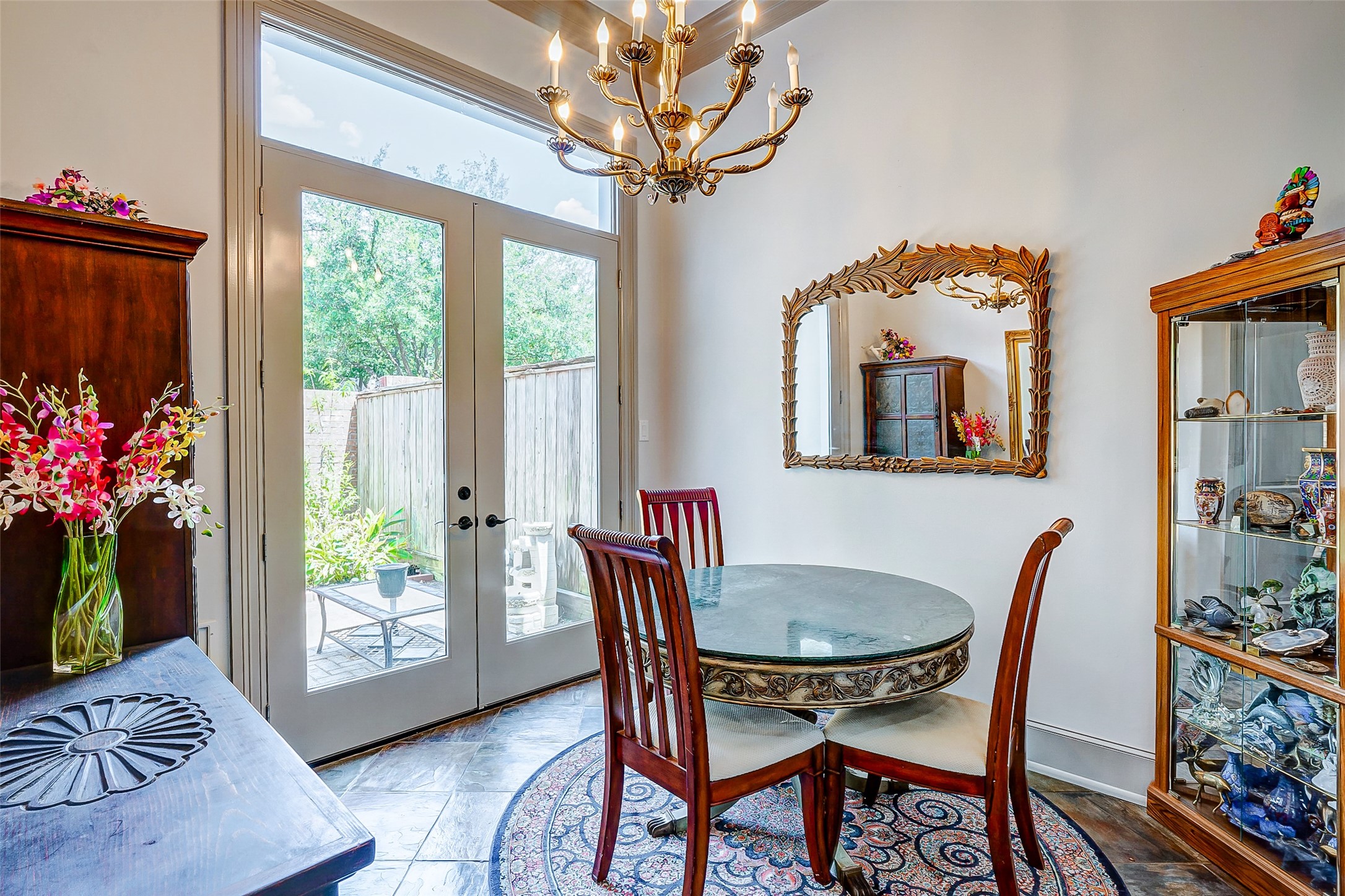 2702 Tudor Manor Houston, TX 77082 - Photo 11 of 25 a view of a dining room with furniture window and wooden floor