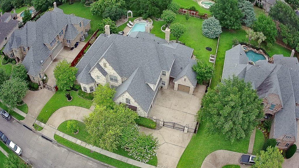 7005 Peter's Path Colleyville, TX 76034 - Photo 40 of 40 an aerial view of a house