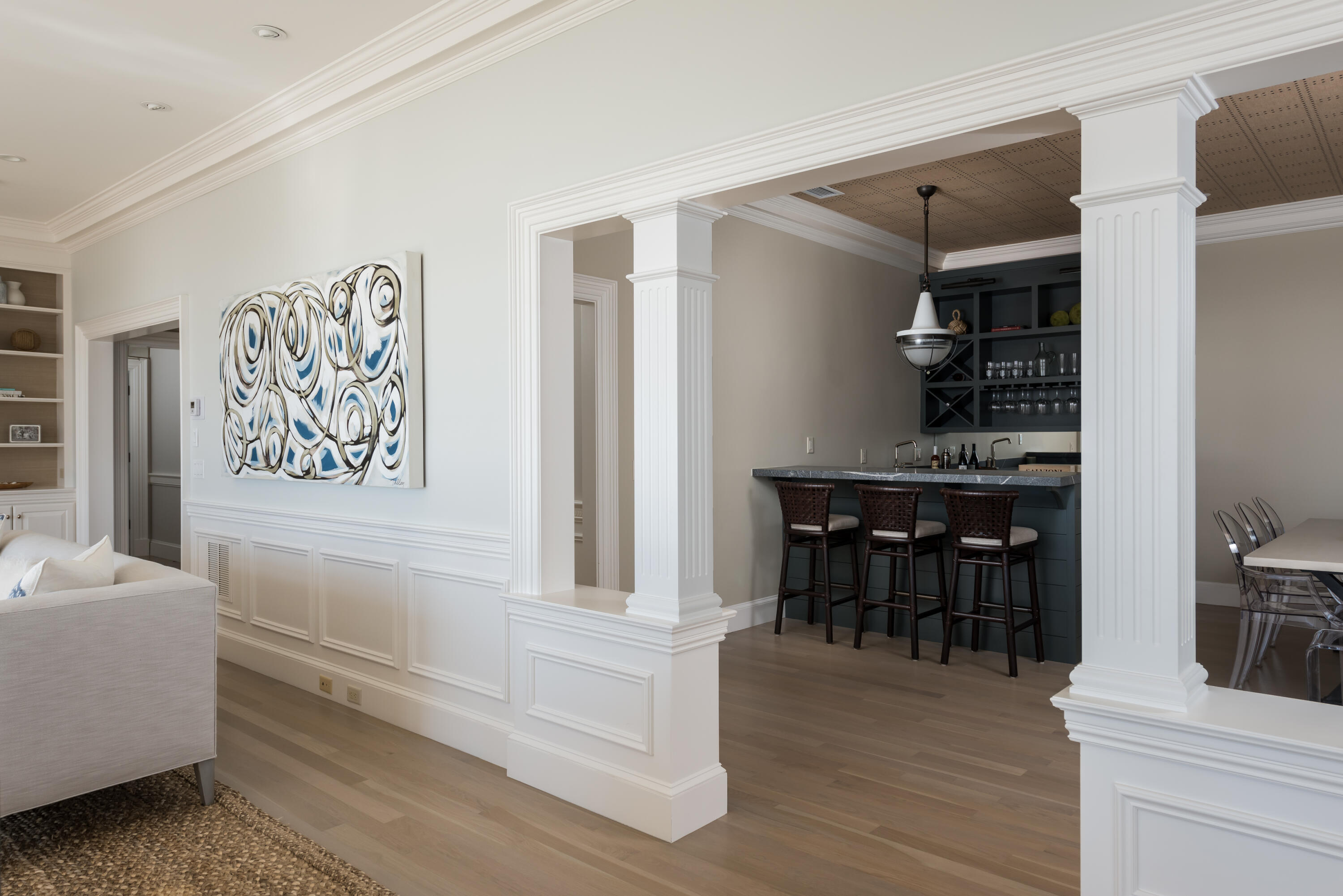 23 Snow Inn Road, Unit 2 Harwich Port, MA 02646 - Photo 12 of 40 a view of kitchen with furniture and wooden floor