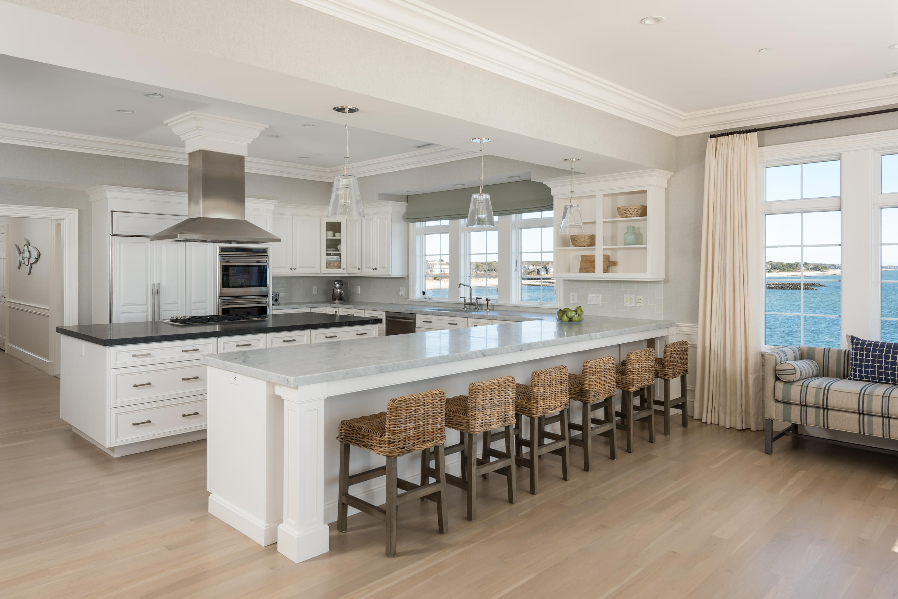 23 Snow Inn Road, Unit 2 Harwich Port, MA 02646 - Photo 18 of 40 a kitchen with stainless steel appliances granite countertop a stove and a sink