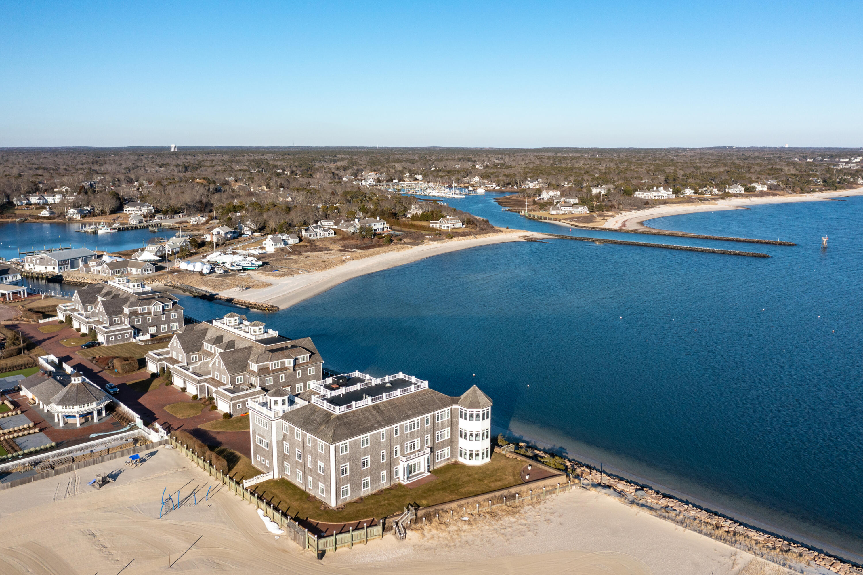 23 Snow Inn Road, Unit 2 Harwich Port, MA 02646 - Photo 37 of 40 an aerial view of a house