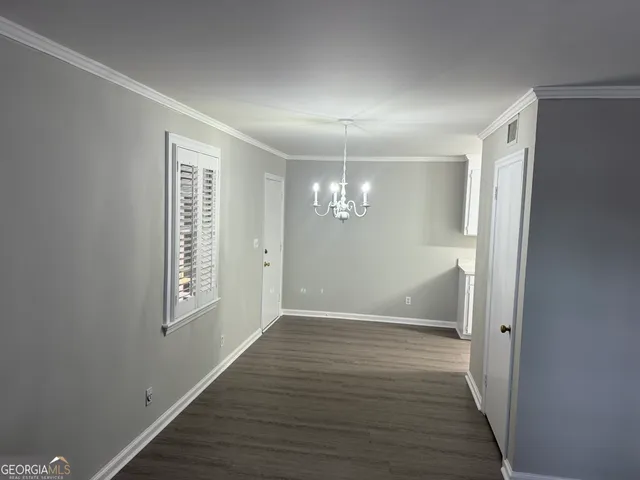 a view of livingroom with hardwood floor and window