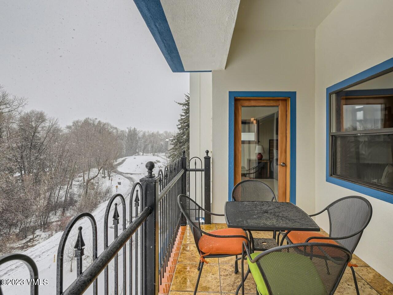 225 Main Street, Unit R203 Edwards, CO 81632 - Photo 5 of 24 River View Balcony