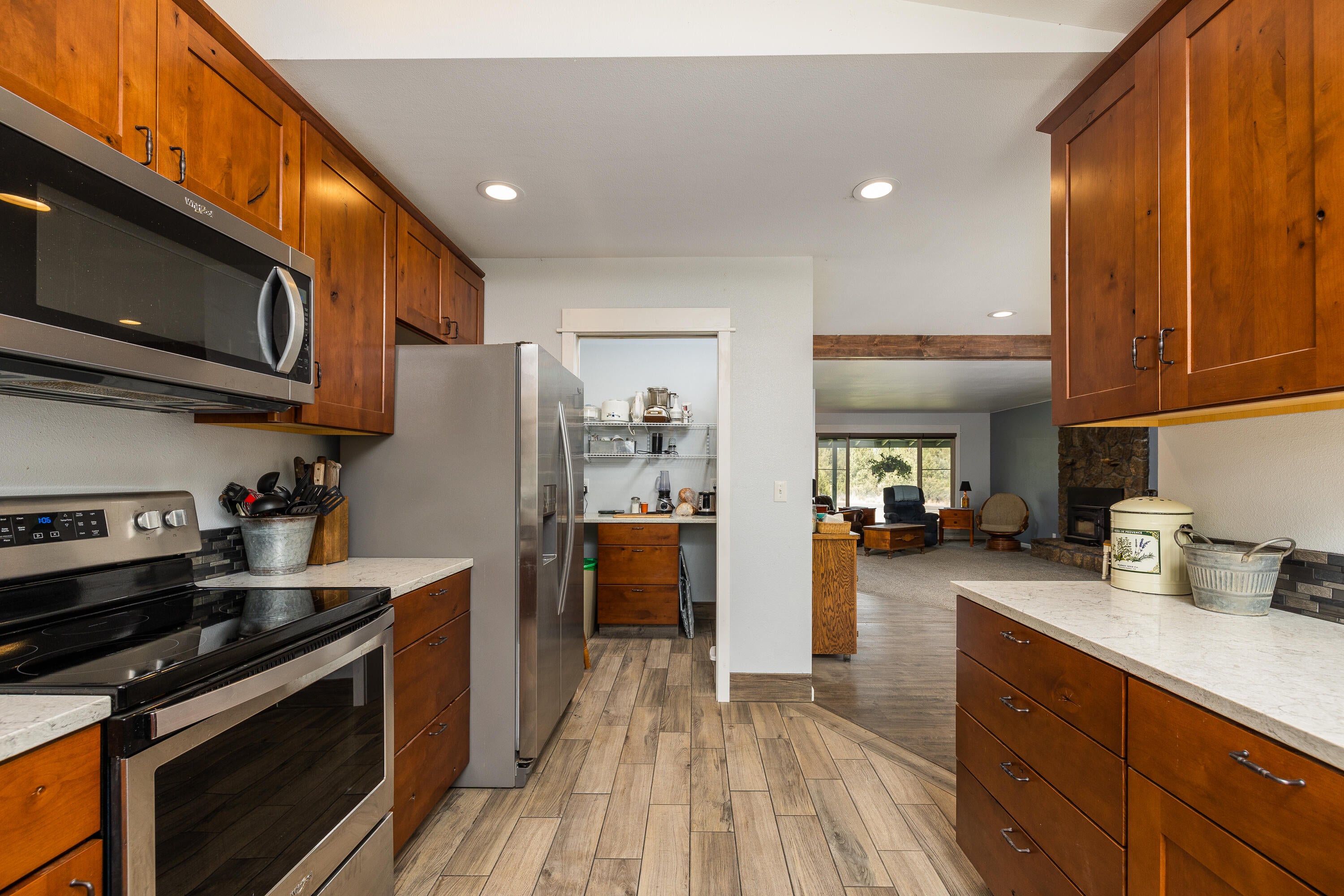Check out the pantry!
