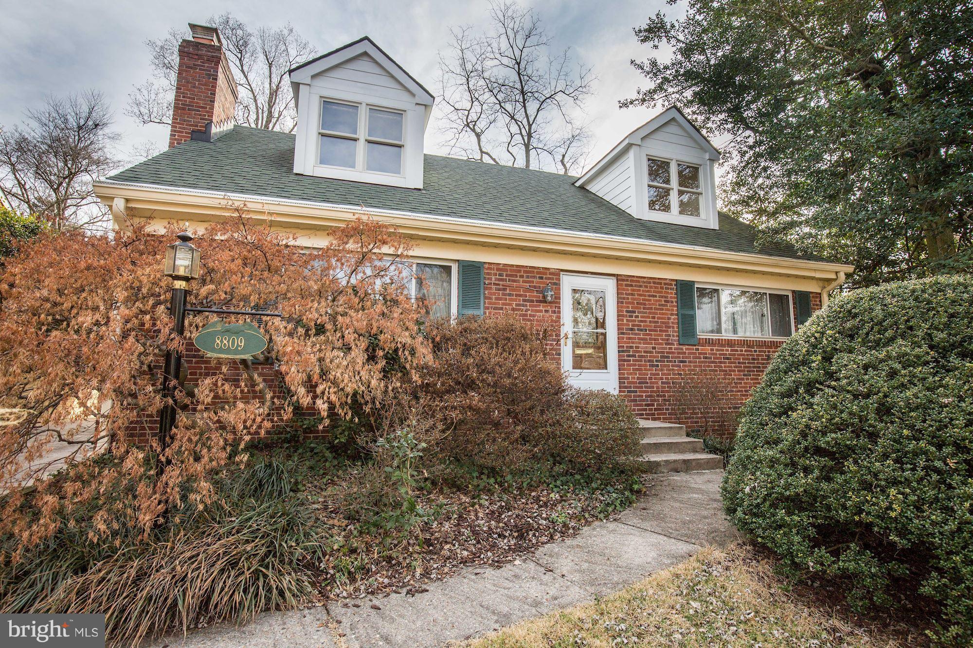 8809 Walnut Hill Road Chevy Chase, MD 20815 - Photo 1 of 23 Exterior (Front)