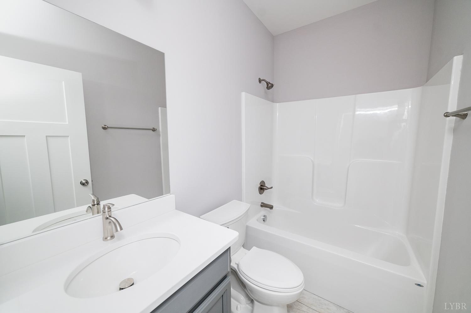 1051 Wills Way Forest, VA 24551 - Photo 40 of 49 a bathroom with a bathtub shower sink vanity mirror and toilet