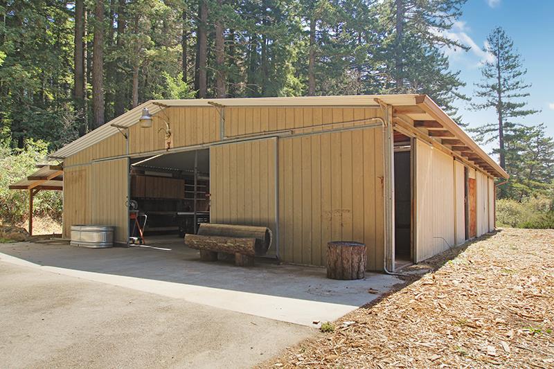 165 Old Ranch Road Woodside, CA 94062 - Photo 4 of 60 a view of a back yard of the house