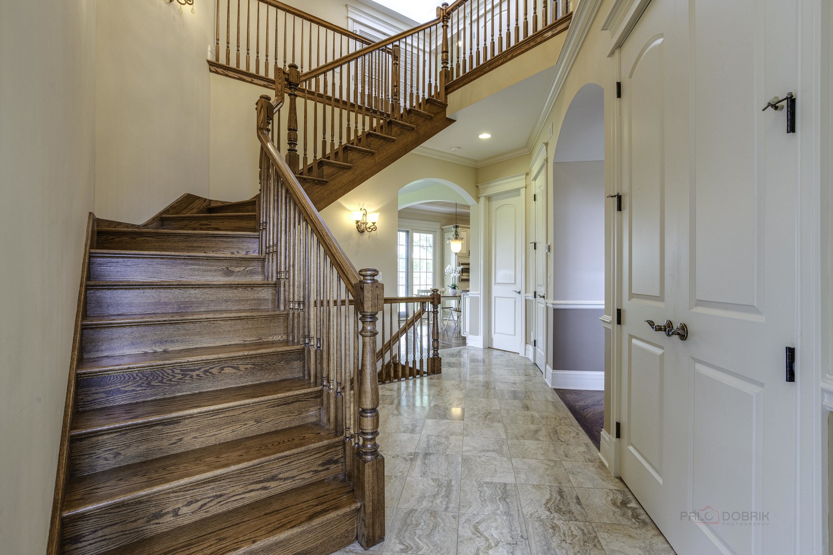 214 Linden Road Northbrook, IL 60062 - Photo 25 of 56 a view of entryway and hall with wooden floor