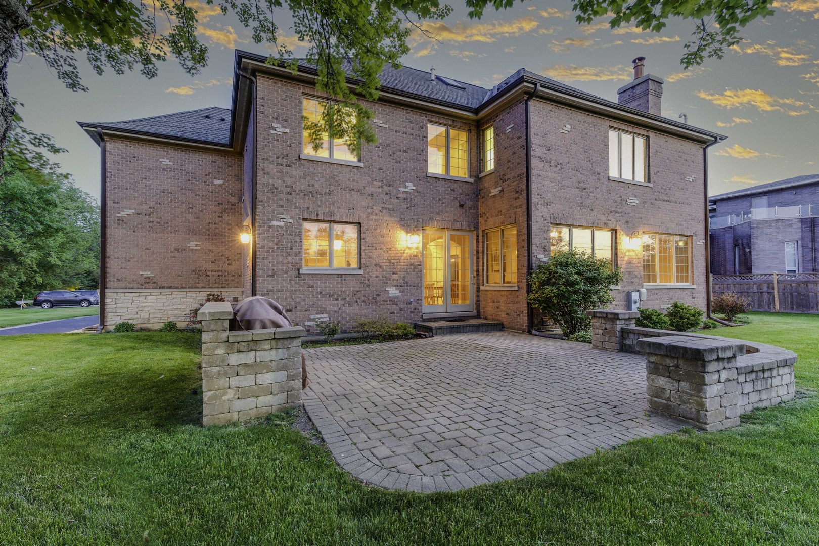 214 Linden Road Northbrook, IL 60062 - Photo 49 of 56 front view of house with a yard