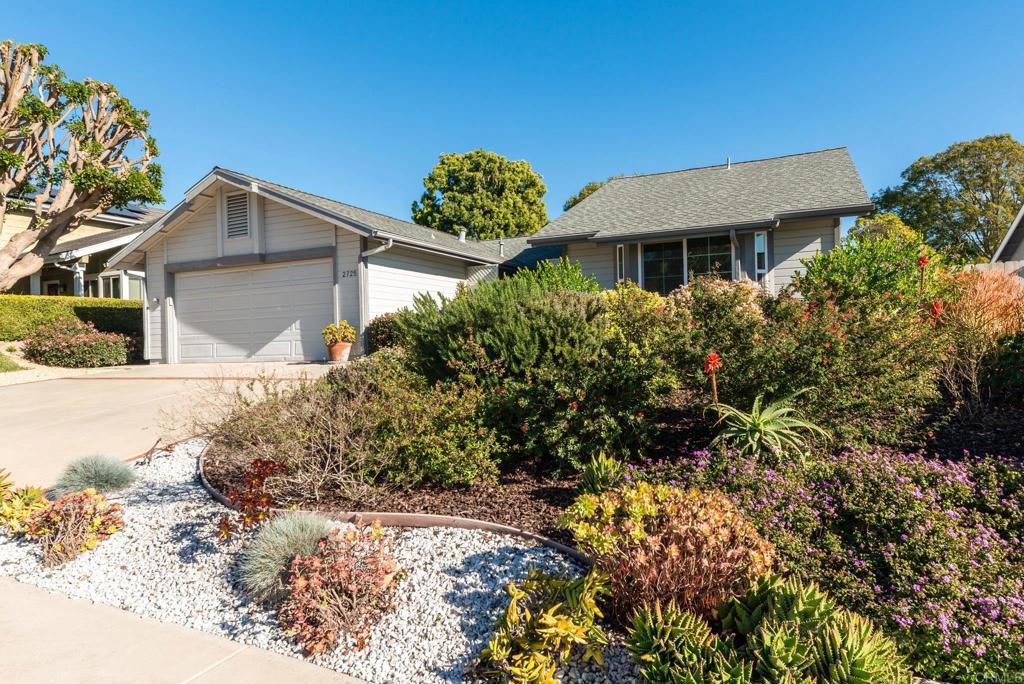 2725 Glasgow Drive Carlsbad, CA 92010 - Photo 37 of 41 a front view of house with yard and trees around